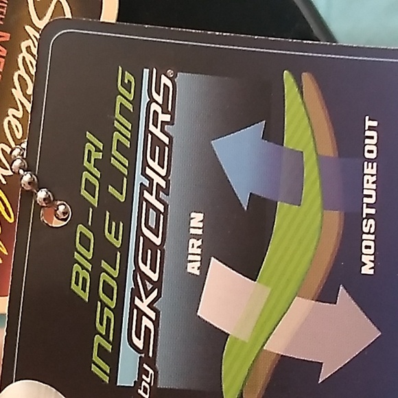 NWT Women's Skechers Cali with memory foam black sandals size 10 - Picture 10 of 12